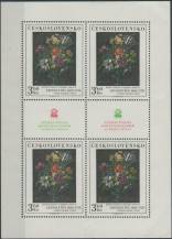 1976, ČSR II, PL2230, Umění: J. R. Bys - Narcisy a tulipány ∗∗