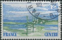 1976, Francie, 1954, Výplatní známka: Regiony Francie - Střední Francie ⊙