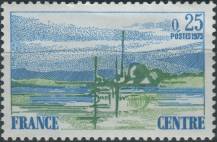 1976, Francie, 1954, Výplatní známka: Regiony Francie - Střední Francie ∗∗