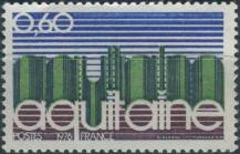 1976, Francie, 1964, Výplatní známka: Regiony Francie - Aquitaine ∗∗