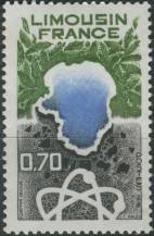 1976, Francie, 1966, Výplatní známka: Regiony Francie - Limousin ∗∗