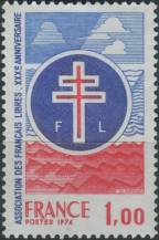 1976, Francie, 1969, 30 let Společnosti "Svobodných francouzů" ∗∗