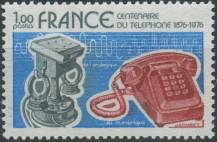 1976, Francie, 1992, 100 let telefonu ∗∗