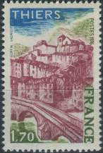 1976, Francie, 1994, Výplatní známka: Turismus ∗∗