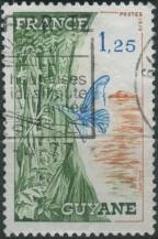 1976, Francie, 1996, Výplatní známka: Regiony Francie - Guyana ⊙