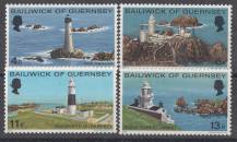 1976, Guernsey, 0129/0132, Majáky, **