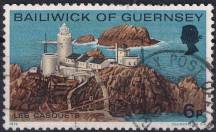 1976, Guernsey, 0130, Majáky: Les Casquets ⊙ 