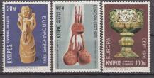 1976, Kypr, 0435/0437, EUROPA, **