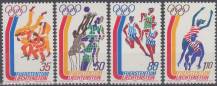 1976, Lichtenštejnsko, 0651/0654, Letní olympijské hry, Montreal ∗∗