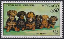 1976, Monako, 1219, Mezinárodní výstava psů, Monte Carlo ✶✶