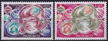 1976, Monako, 1244/1245, Vánoce ✶✶