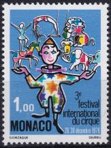 1976, Monako, 1250, 3. mezinárodní cirkusový festival v Monte Carlu ✶✶