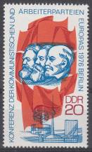 1976, NDR, 2146, Konference komunistických a dělnických stran Evropy, Berlín, **