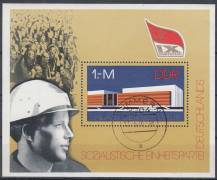 1976, NDR, A045, Stranický sjezd Socialistické jednotné strany Německa (SED), ⊙