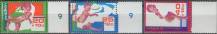 1976, Nizozemské Antily, 0317/0319, Příplatkové pro mládež ∗∗ o