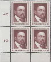 1976, Rakousko, 1518p, 100. výročí narození Constantina Economa ∗∗ ⊞ r