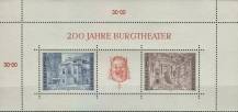 1976, Rakousko, A03p, 200 let Burgtheatru ∗∗ o