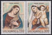 1976, San Marino, 1125/1126St, Vánoce ✶✶
