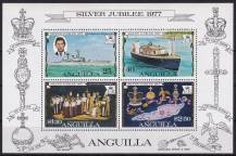 1977, Anguilla, A015, 25 let panování královny Alžběty II. ✶✶