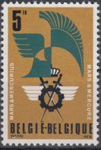 1977, Belgie, 1907, 50 let Královského sdružení Mars a Merkur, **
