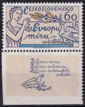 1977, ČSR II, 2273A, Za Evropu míru, spolupráce a společenského pokroku: mír ✶✶ KD