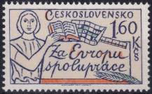 1977, ČSR II, 2274A, Za Evropu míru, spolupráce a společenského pokroku: spolupráce ✶✶
