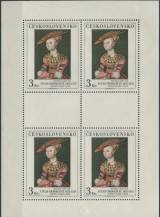 1977, ČSR II, PL2287, Umění: L. Cranach - Podobizna dívky ∗∗