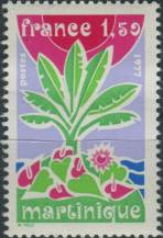 1977, Francie, 2009, Výplatní známka: Regiony Francie - Martinique ∗∗