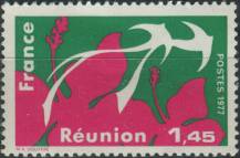 1977, Francie, 2011, Výplatní známka: Regiony Francie - Réunion ∗∗