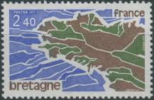 1977, Francie, 2014, Výplatní známka: Regiony Francie - Bretagne ∗∗