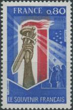 1977, Francie, 2016, Francouzský svaz válečných padlých "Le Souvenir francais" ∗∗