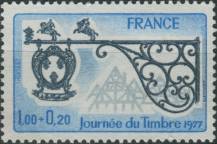 1977, Francie, 2017, Den poštovní známky ∗∗