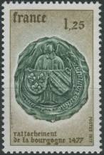 1977, Francie, 2039, 500 let Burgundska ve Francii ∗∗