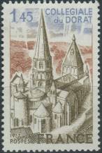 1977, Francie, 2042, Výplatní známka: Turismus ∗∗