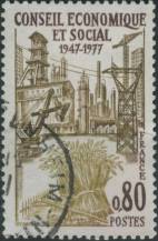 1977, Francie, 2051, 30 let Francouzské hospodářské a sociální rady ⊙