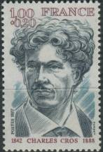 1977, Francie, 2056, 135. výročí narození Charlese Crose ∗∗