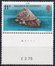 1977, Guernsey, 0151KDDčp, Prehistorické památky: Keltský hrob, Fort Tourgis (Alderney) ✶✶ 