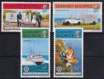 1977, Guernsey, 0153/0156, 100 let nemocniční péče řádu Johanitů ✶✶