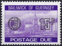 1977, Guernsey, DL27, Doplatní známky: Přístav St. Peter  ✶✶  