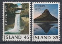 1977, Island, 0522/0523, EUROPA, **