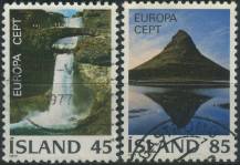 1977, Island, 0522/0523, EUROPA: Regiony ⊙