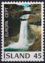 1977, Island, 0522, EUROPA: Krajinky - Ofaerufoss, Eldgjá ✶✶