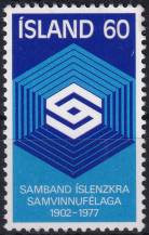 1977, Island, 0525, 75 let Svazu islandských družstev ✶✶