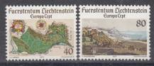 1977, Lichtenstein, 0667/0668, EUROPA, **