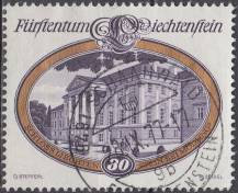 1977, Lichtenštejnsko, 0682, Zámky: Zámek Liechtenstein u Mödlingu ⊙