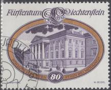 1977, Lichtenštejnsko, 0682, Zámky: Zámek Liechtenstein u Mödlingu ⊙
