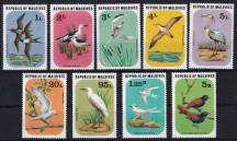 1977, Maledivy, 0711/0719, Ptáci ✶✶