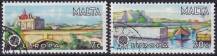 1977, Malta, 0554/0555, EUROPA: Krajinky ⊙ 