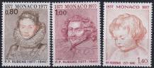 1977, Monako, 1270/1272, 400. výročí narození Petera Paula Rubense ✶✶