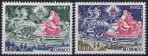 1977, Monako, 1288/1289, Vánoce ✶✶
